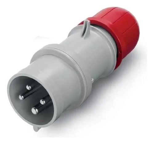 [8911] FICHA 3P+T 16A 380V 6H XENIA IP44 SCAME - 214-1636