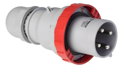 [8938] FICHA 3P+T 125A 380V 6H OPTIMA IP67 SCAME - 218-12536