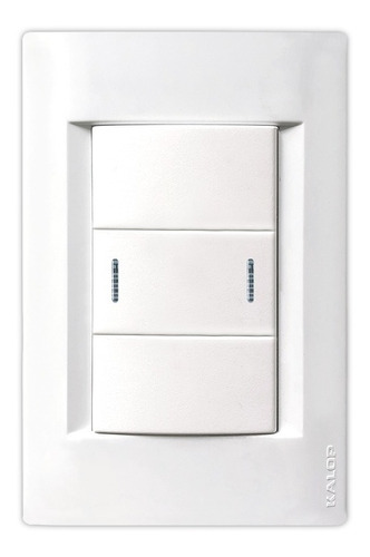 [4057] LLAVE CIVIL 1 COMBINACION BLANCA KALOP - KS40757