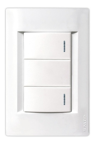 [4062] LLAVE CIVIL 2 PUNTOS BLANCOS KALOP - KS40751