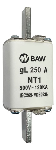 [608] FUSIBLE ACR NH T01 100A 500V-50HZ. GL BAW - NT1100