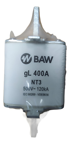 [9067] FUSIBLE ACR NH T03 400A 500V-50HZ GL BAW - NT3400