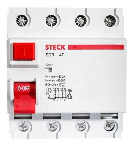 [6284] DISYUNTOR 4X40A 30MA 400V STECK - SDR44030