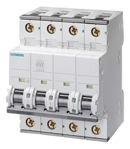 [5937] TERMICA 4X10A 4,5KA C SIEMENS - 5SL3410-7MB