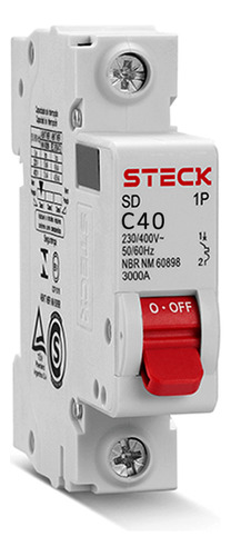[6562] TERMICA 1X40A C 3KA STECK - SDD61C40