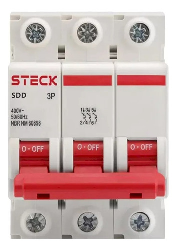 [6606] TERMICA 3X40A C 3KA STECK - SDD63C40