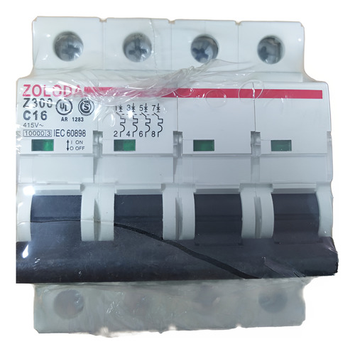 [9091] TERMICA 4X16A 4,5KA C ZOLODA - ACB416C4,5