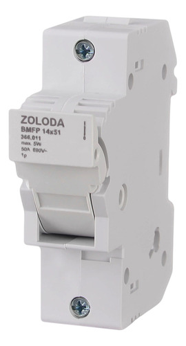 [8071] PORTAFUSIBLE UNIPOLAR 14X51MM ZOLODA - BMFP14X51