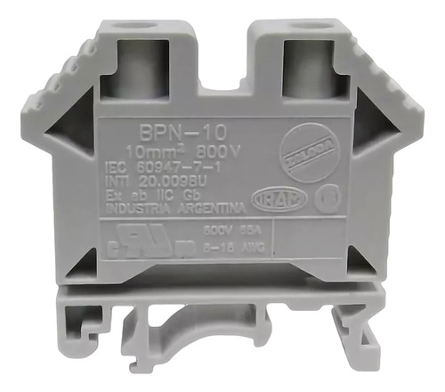 [6977] BORNE DE PASO 10MM ZOLODA - BPN-10