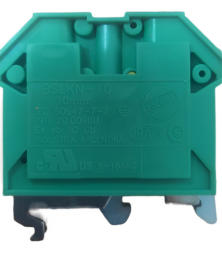 [6982] BORNE DE PUESTA A TIERRA 10 MM ZOLODA - BSLKN-10