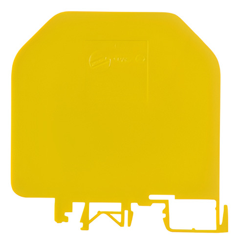 [7030] SEPARADOR P/BORNE BPN 2,5 76X77 AMARILLO ZOLODA - SE3