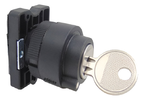 [8496] SELECTORA PLASTICA 2 POS. 0-1 C/LLAVE  IP40 STECK - SLCG8D0C