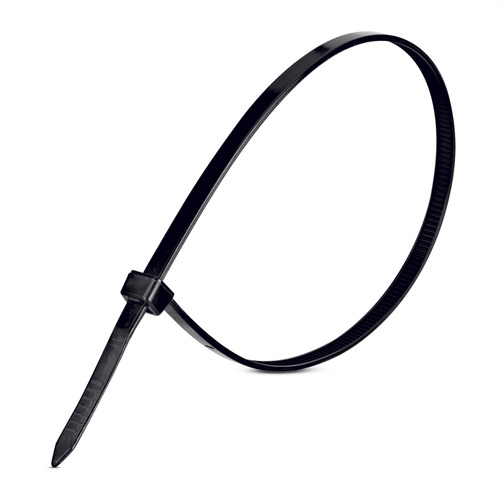 [6473] PRECINTOS 300X4,8MM 3-80MM NEGRO 100U STECK - CAB30048PT