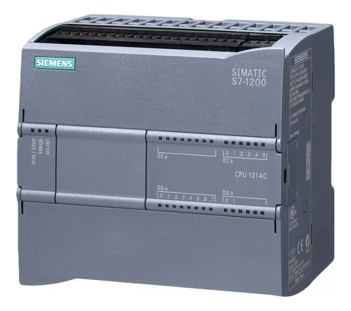 [8040] CPU 1214C DC/DC/RELE (14DI/10DO/2AI)AL 24VCC SIEMENS - 6ES7214-1HG40-0XB0